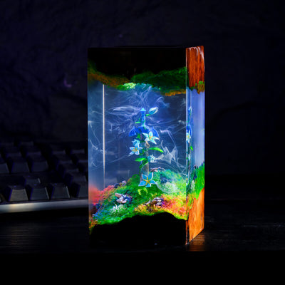 Master Sword with Silent Flower Resin Lamp