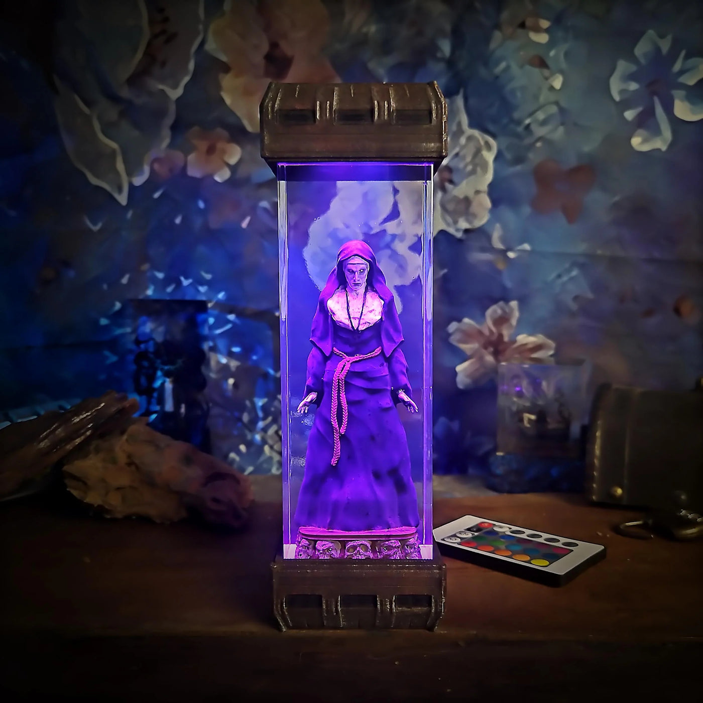 The Nun Valak Resin Lamp