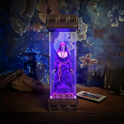 The Nun Valak Resin Lamp