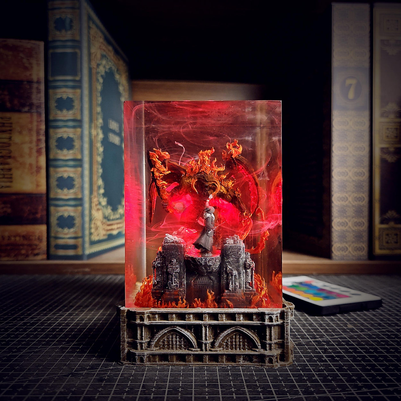 Balrog Galdaf LOTR Resin Lamp