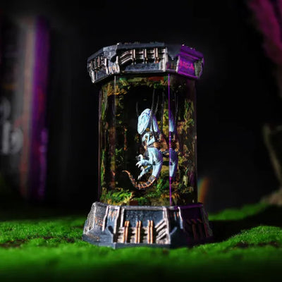 Raptor Dinosaur Incubator Resin Lamp  2