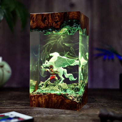 Pegasus Saint Seiya Resin Lamp