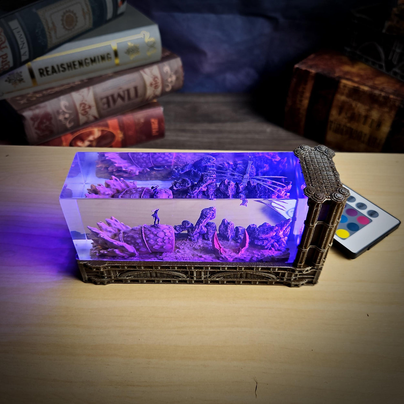 Paul Atreides Sandworm Dune Resin Lamp