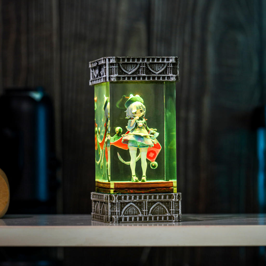 Qiqi Genshin Impact Epoxy Night Lamp