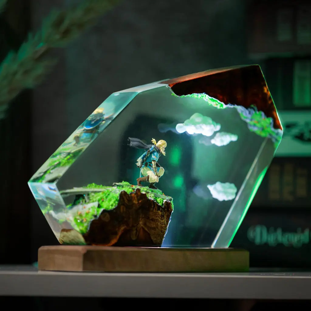 Link Pegasus The Legend of Zelda Resin Lamp