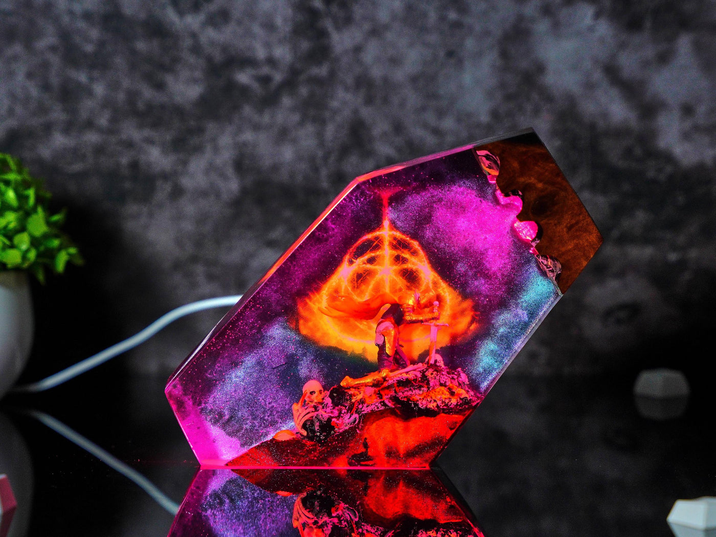 The Tarnished Elden Ring Resin Lamp