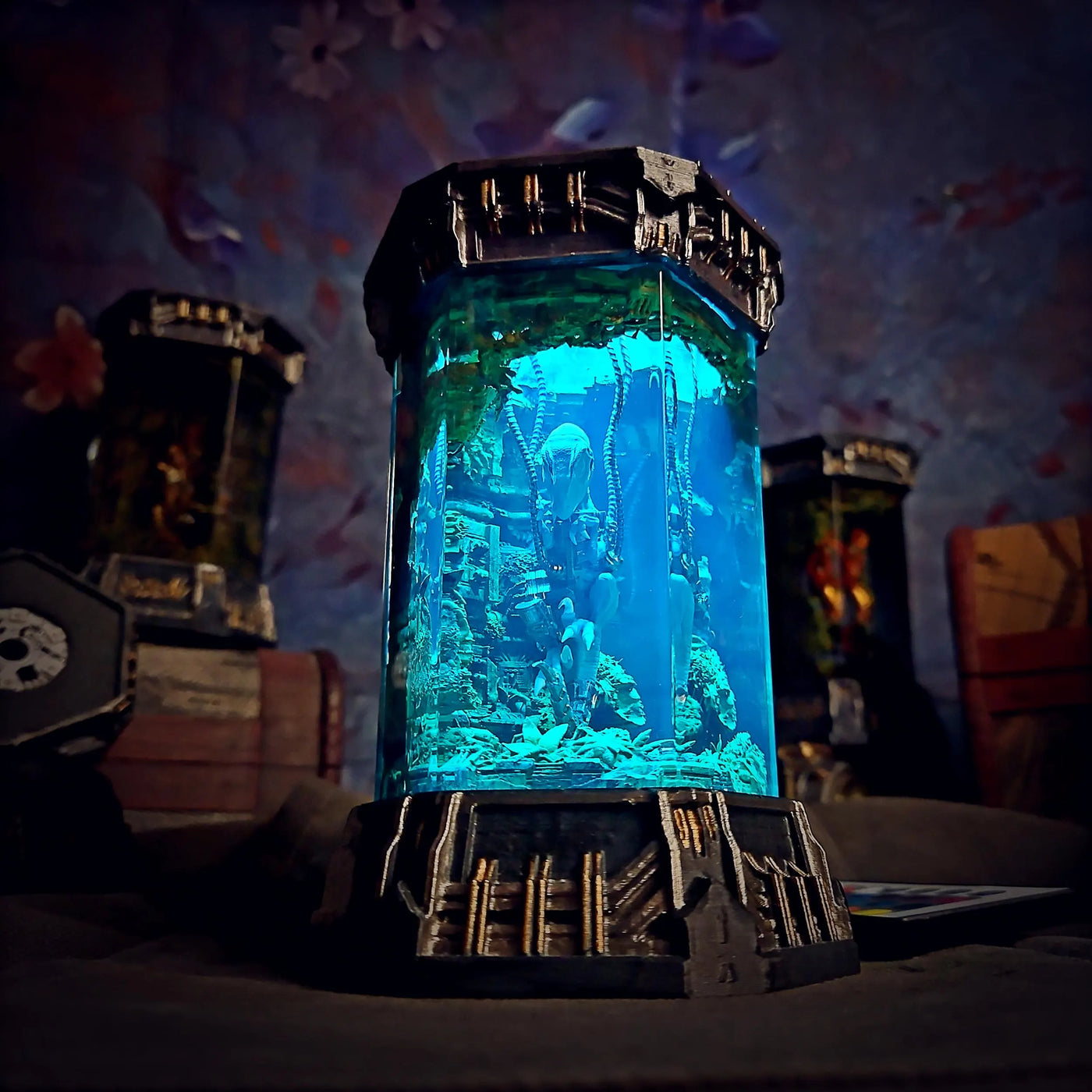 Raptor Jurassic World Resin Lamp