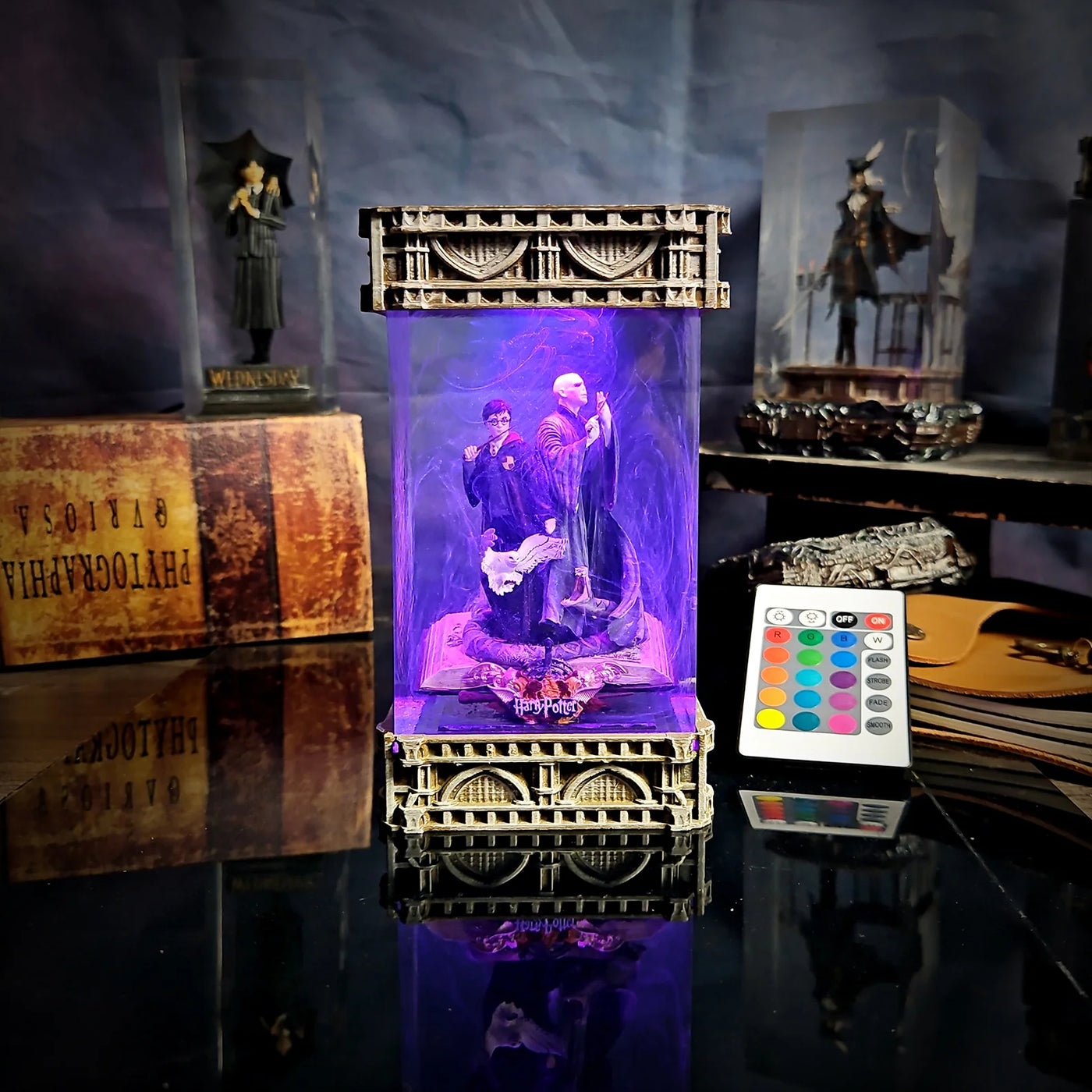 Harry Potter & Lord Voldemort Resin Lamp