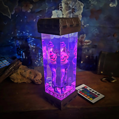Jason Girl Horror Resin Lamp