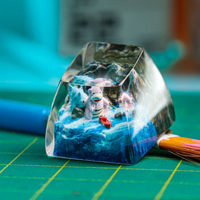 Pokemon - Slowking Artisan Keycap  4