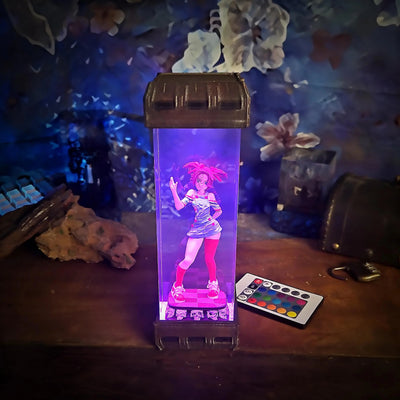 Freddy Girl Five Nights Style Resin Lamp