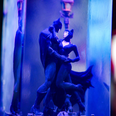 Batman & Catwoman DC Comics Resin Lamp