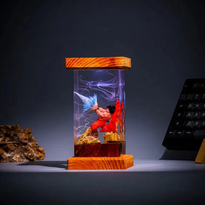 Goku Kamehameha Dragon Ball Resin Lamp