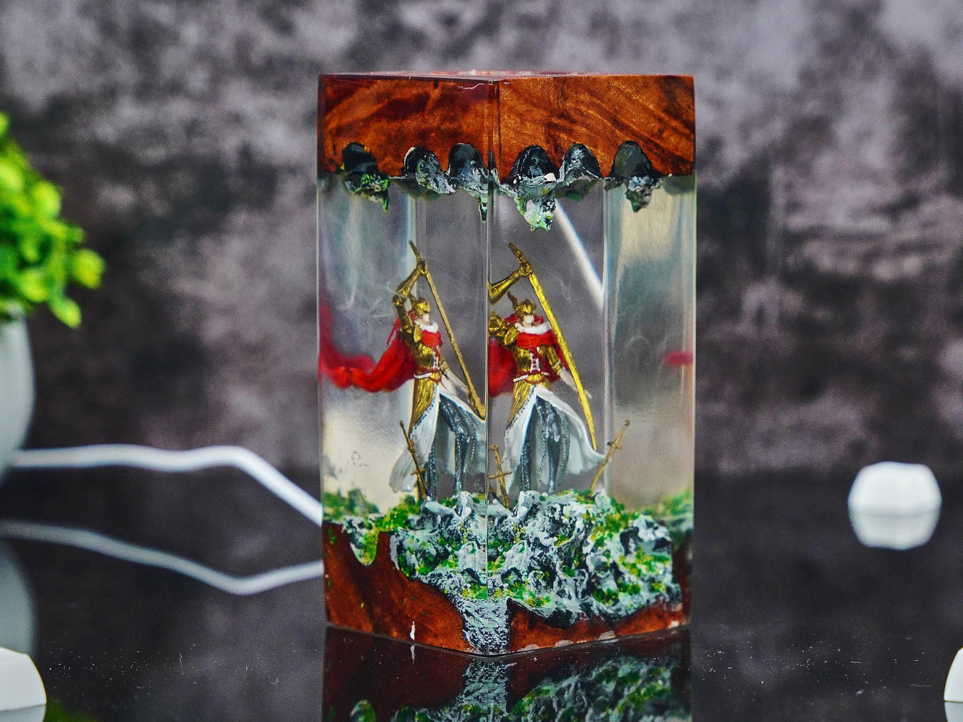 Malenia Elden Ring Resin Lamp