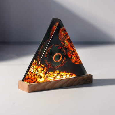 Dark Ring Lord of the Rings Resin Lamp