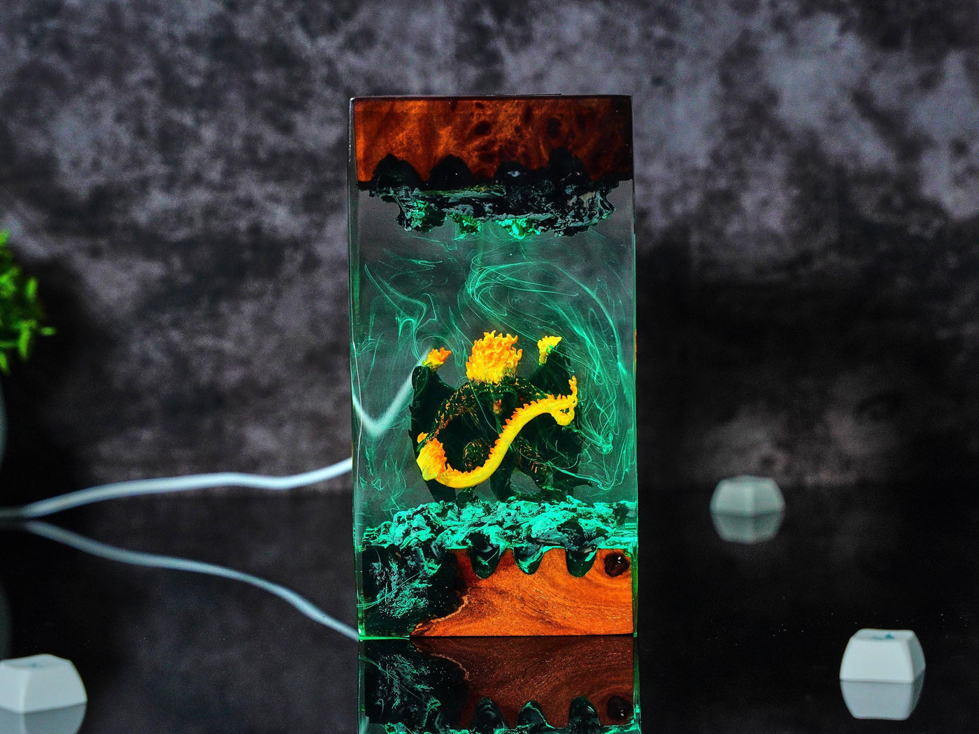 Balrog LOTR Resin Lamp
