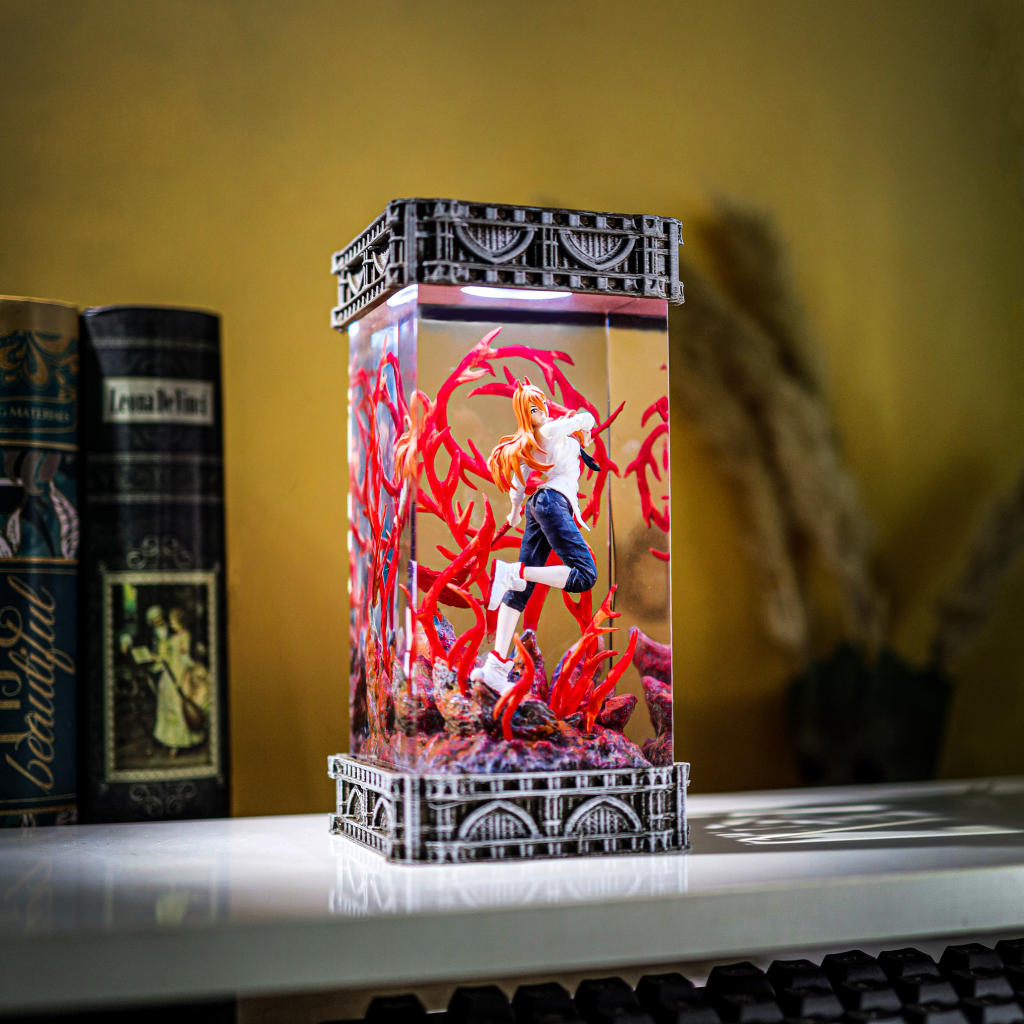 Chainsaw Man Makima Resin Lamp