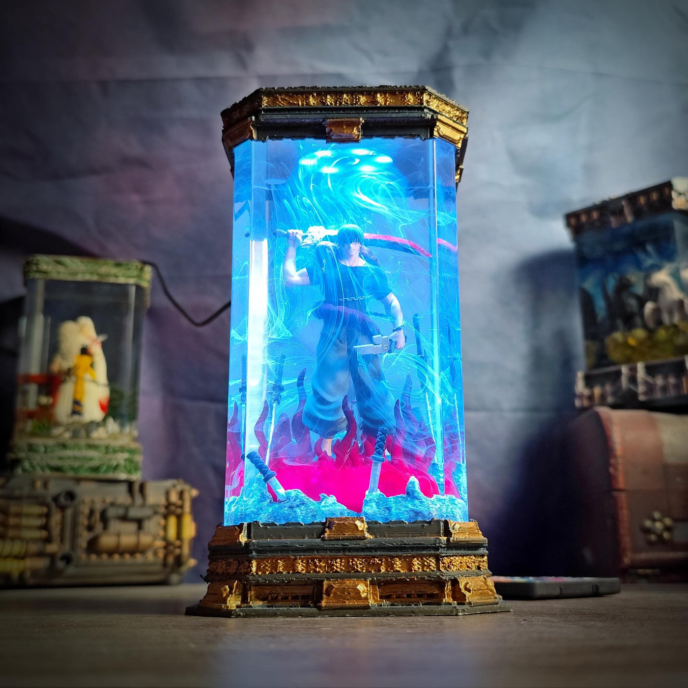 Toji Fushiguro Jujutsu Kaisen Resin Lamp