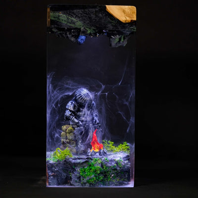 Big Knight Dark souls Resin Lamp