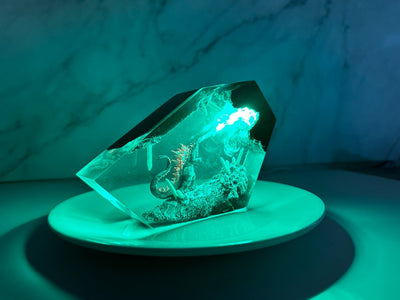 Monster Godzilla Resin Lamp