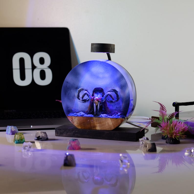 Monster Resin Lamp