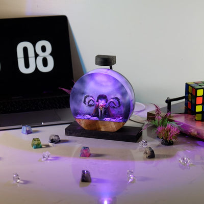 Monster Resin Lamp