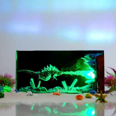 Monster Godzilla Resin Lamp 3