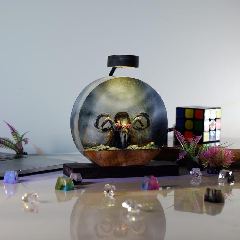 Monster Resin Lamp