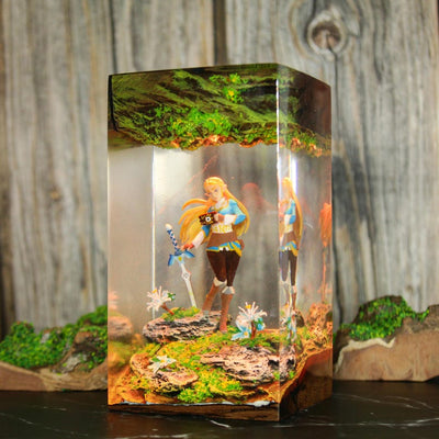 Princess Zelda Resin Lamp
