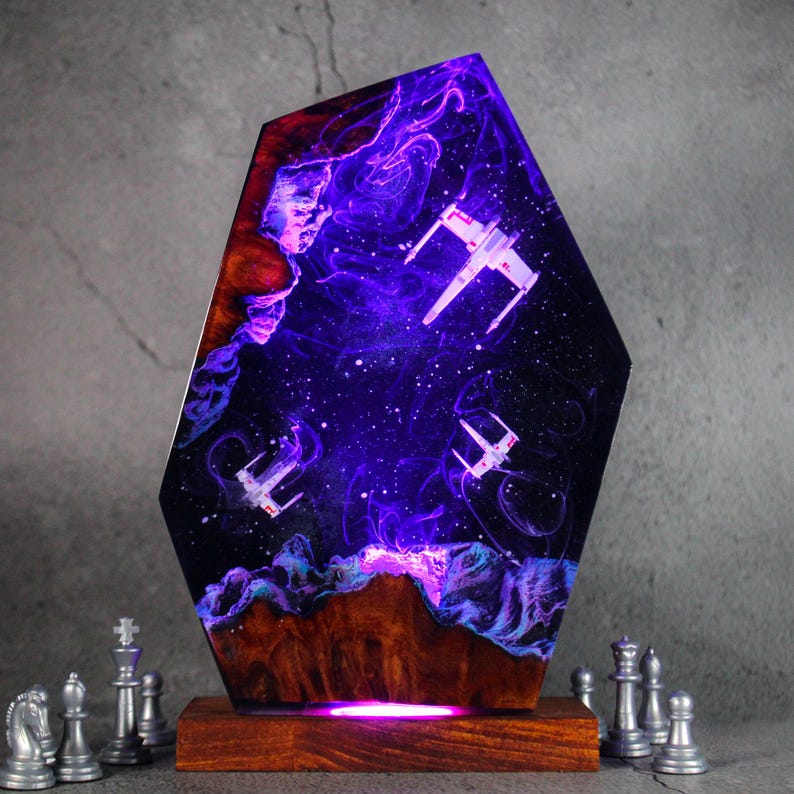 Star wars Epoxy Desk Lamp