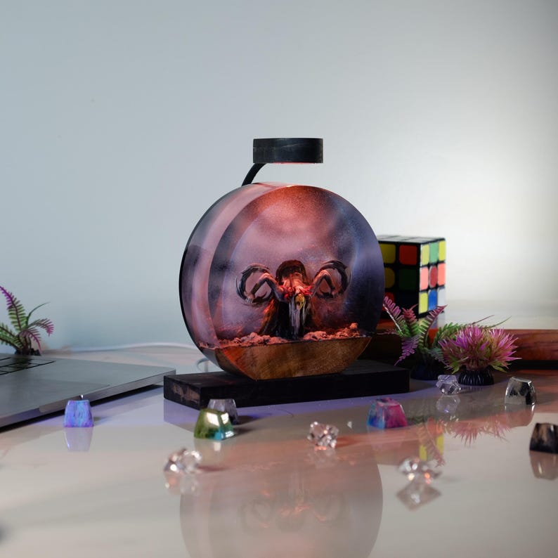 Monster Resin Lamp