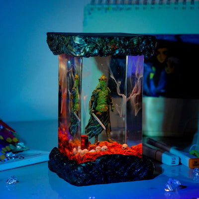 Death Kings Resin Lamp