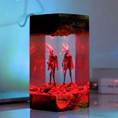 Hornet Hollow Knight Resin Lamp