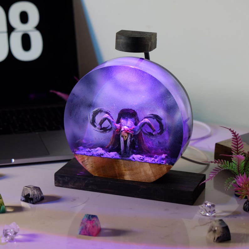 Monster Resin Lamp