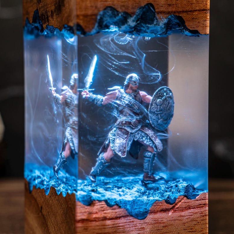 Handmade Skyrim Light Night