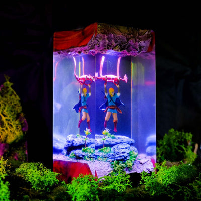 Zelda Resin Lamp