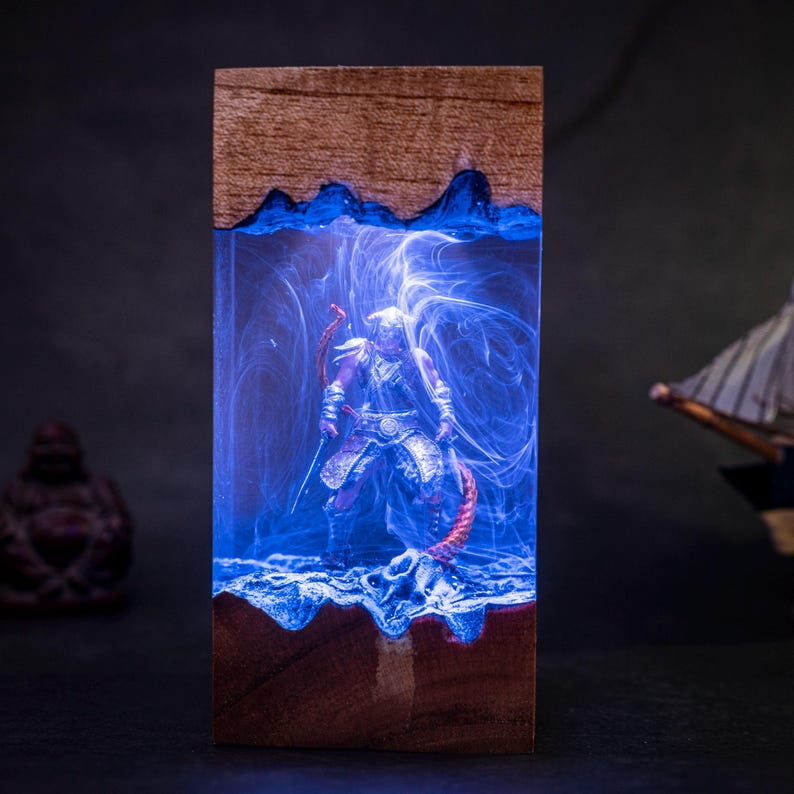 Handmade Skyrim Light Night