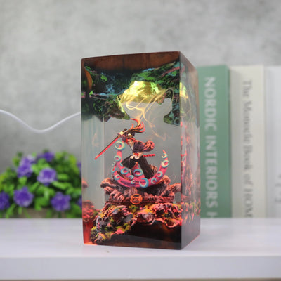 Kokushibo Demon Slayer Resin Lamp