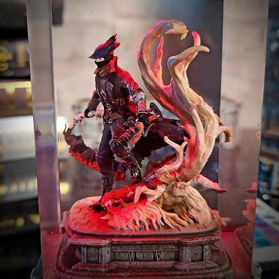 The Hunter Bloodborne Resin Lamp