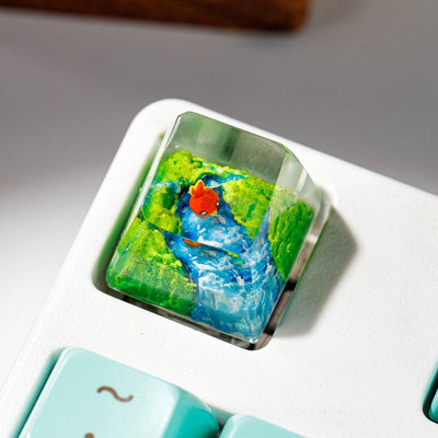 Pokemon - Torchic Artisan Keycap  3