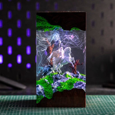 Gandalf Lord Of The Rings Resin Lamp