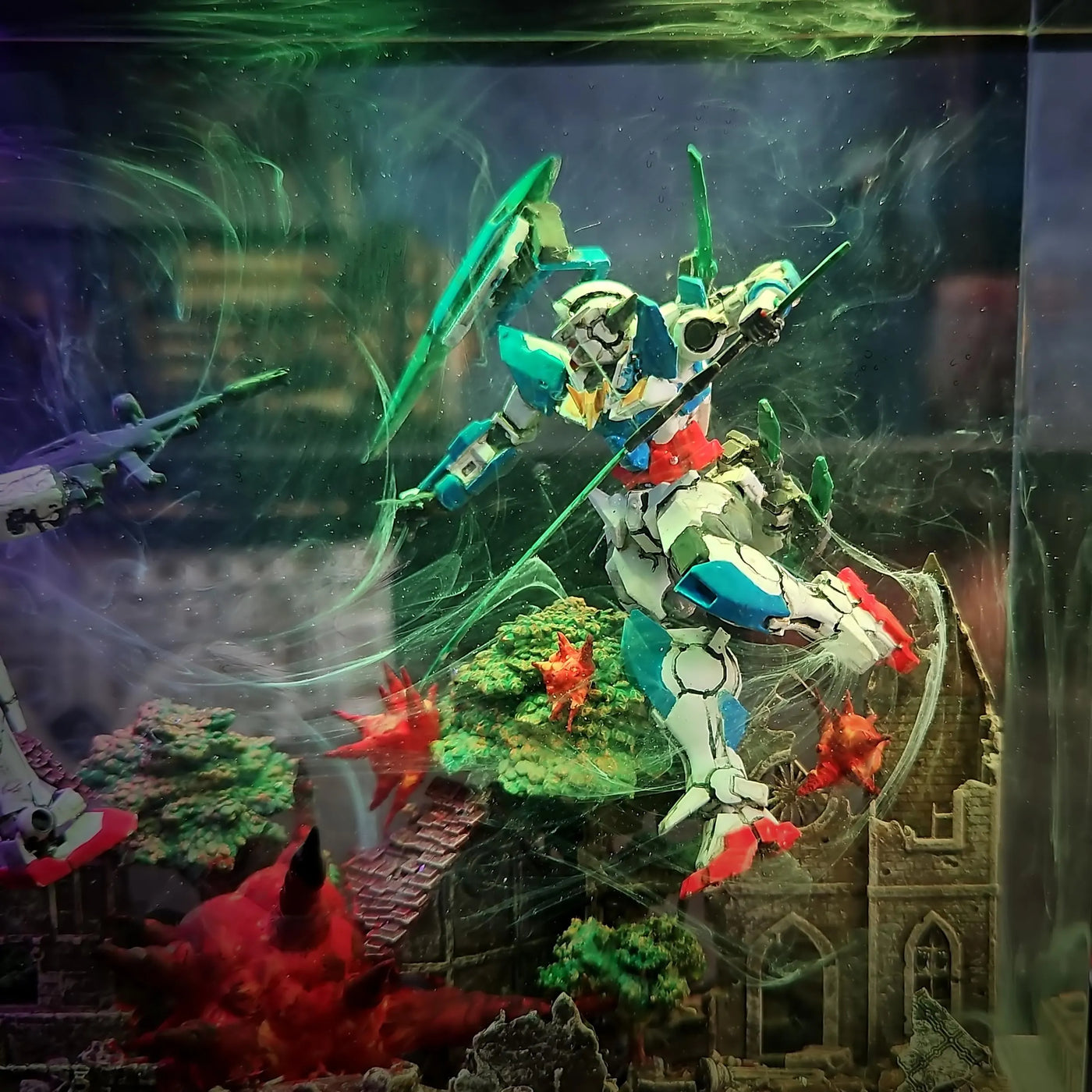 Gundam Battle Resin Lamp