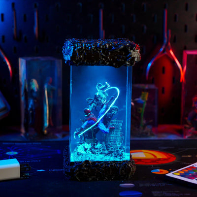 Spider-Man vs Venom Marvel Resin Lamp