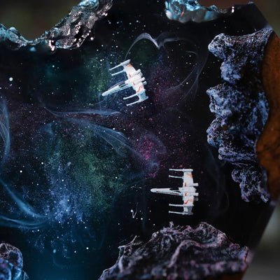 Star Wars X-wing Starfighter Resin Lamp