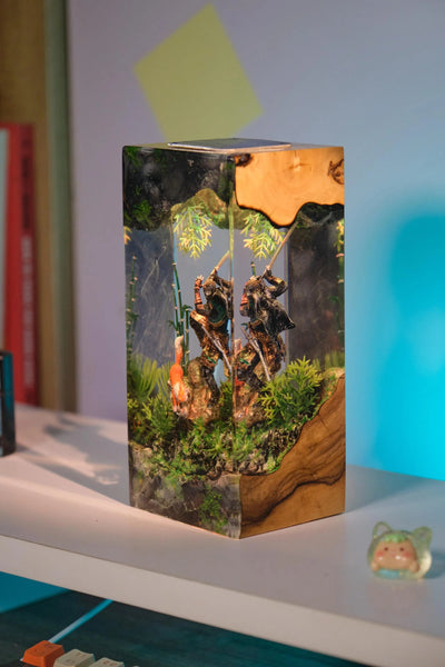 Jin Sakai Ghost of Tsushima Resin Lamp