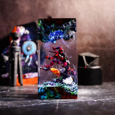 Deadpool Marvel Comics Resin Lamp