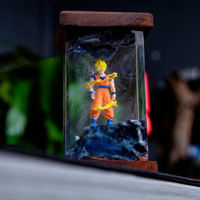 Super Saiyan Goku Dragon Ball Resin Lamp