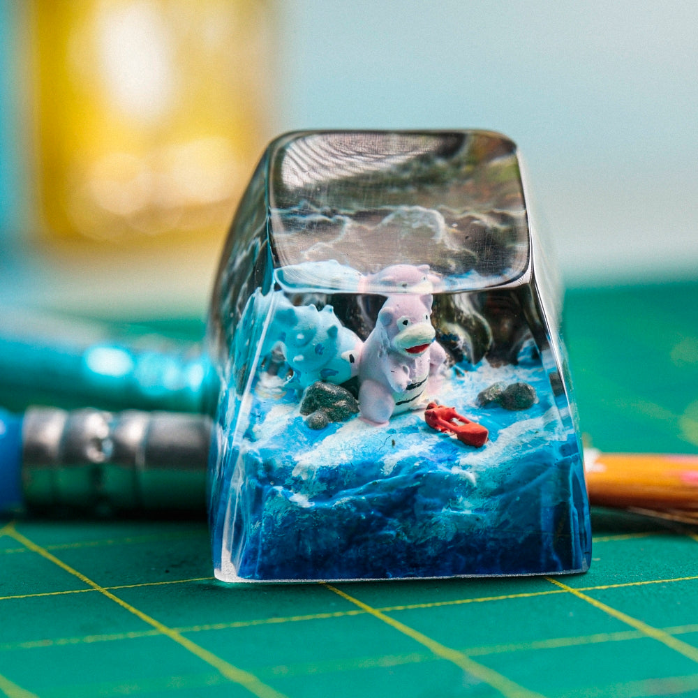 Pokemon - Slowking Artisan Keycap  4