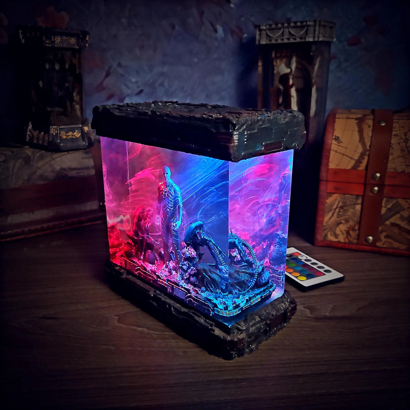 Engineer Prometheus Alien Resin Lamp