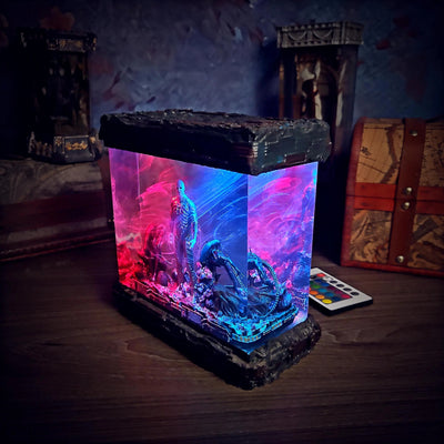 Engineer Prometheus Alien Resin Lamp